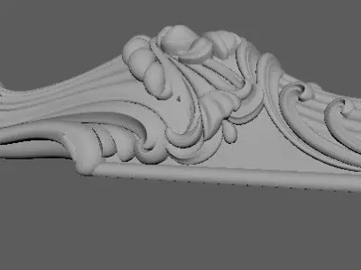 leg High quality 3d models for processing on a cnc machine  3D model