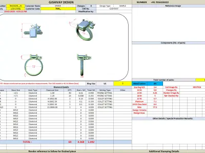Emerald Cut Diamond Halo Engagement Ring CAD 3DM STL 3D print model