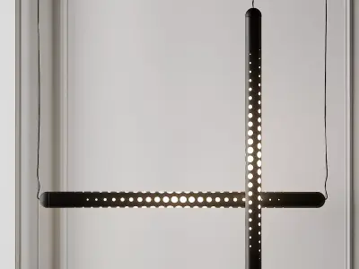 Tom Dixon Tube TD TP01BLKEU Black 3D model