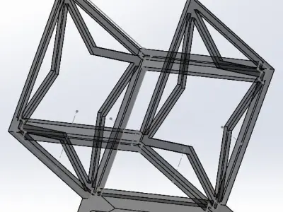 Rubiks Cube Holder 3D print model