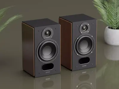 Hi Fi Speaker 3D Model 3D model