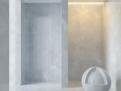 Marble wall 93 3D model