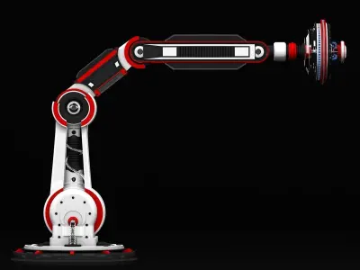 Robotic Arm 3D model