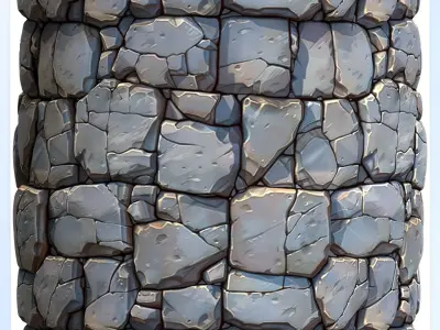 Stylized Wall Seamless Texture Texture 107