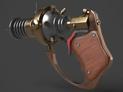 Fantasy Gun 09 3D model