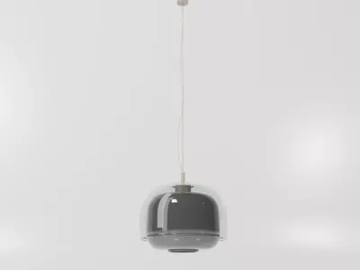 Glass Lamp Dopamine Vibrant Style - 5 Color Variants 3D model