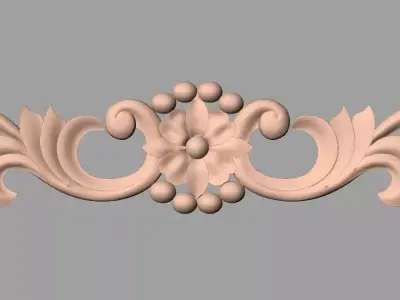 3D carved model furniture 3D design used for artcam aspire E759 3D model