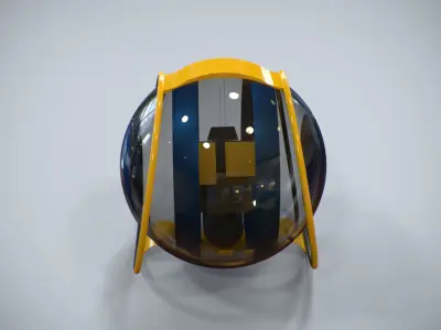 WX-10 sphere 3D model