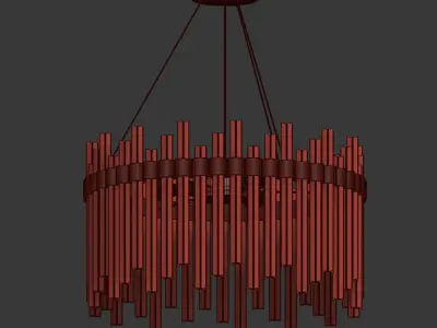 4 Ceiling Light Collection  3D model