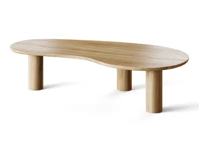 Aesthetic coffee table 3D model