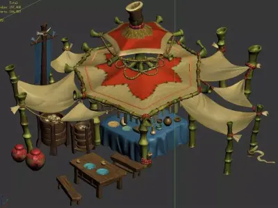 City - Supply point 3D model