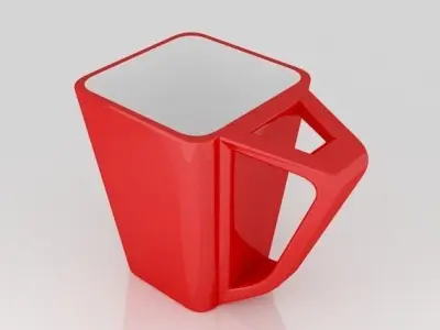 Fancy Cup 3D model 3D model
