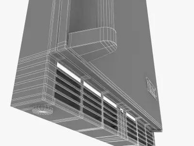 Viking  Outdoor Undercounter Refrigerator 3D model