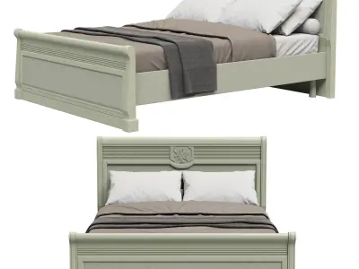 Angstrem Isotta Bed 3D model