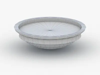 1520 - Ceiling Light Low-poly 3D model