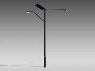 Street and Pedestrian Level Lighting 3D model