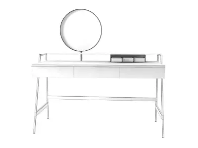 Venere Desk 3D model