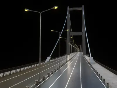 bosphorus bridge 3D model