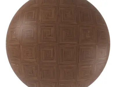 Parquet - Laminate - Wooden floor 4 in 1 3D model