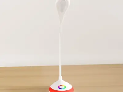 Table Light Lamp - 2 Option 3D model