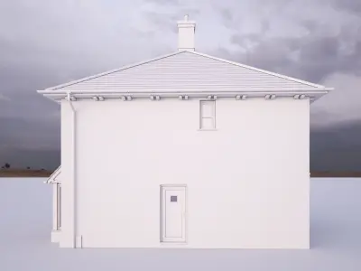 British House Bosc 4C 3D model