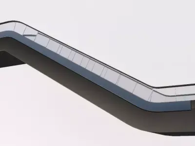 Escalator 3D model