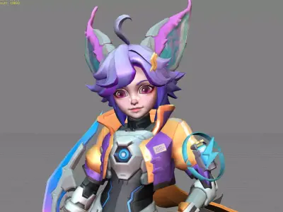 Joy Exostar Scout Low-poly 3D model
