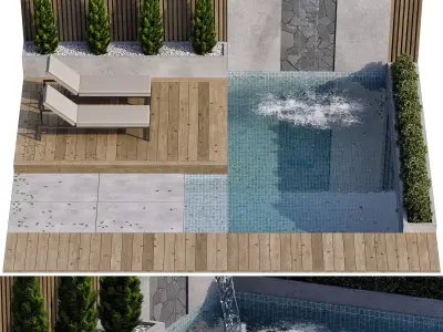 Backyard 07 3D model