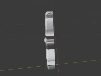 Crescent Pendant Moon Collection 3 3D print model