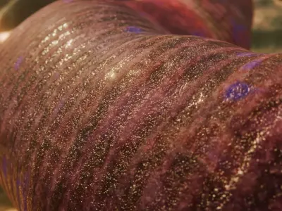 Ottoia Low-poly 3D model