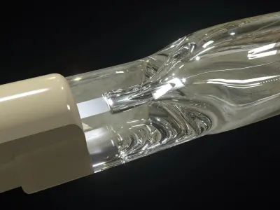 Linear Halogen Light Bulb 3D model