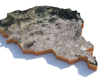 Mexico City 3D model