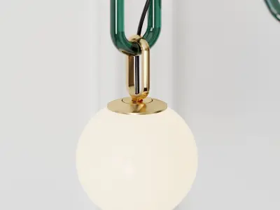 TRUEING - Cerine Swagged Pendant 3D model