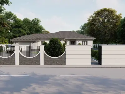 House 09 Exterior 3D model