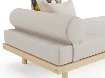Sofa Markerad 3D model