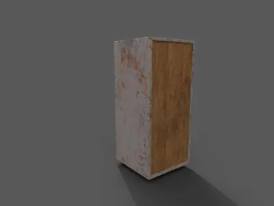 Old Modern Furniture 3D Model Low-poly 3D model order