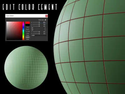 141 PBR Tile Texture Pack from 41zero42 products -Vol2 Texture