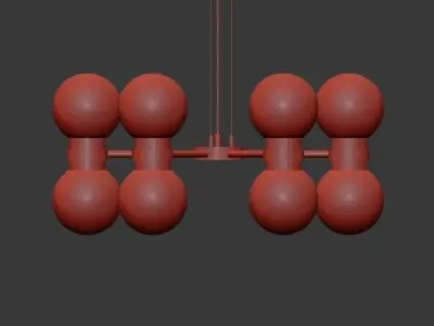 Eske chandelier 3D model