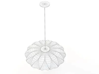 Nelson Saucer Crisscross Bubble Pendant Lamp 3D model