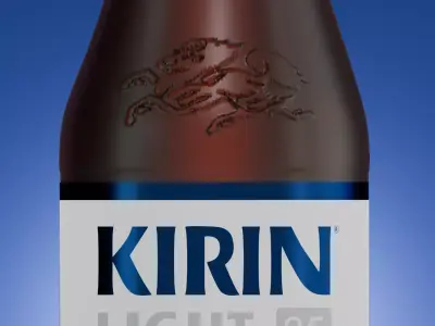 KIRIN LIGHT MODEL 3D  BLENDER   ONLY CYCLE RENDERER   LABEL TM 3D model