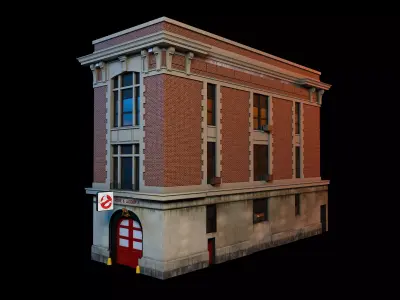 Ghostbusters home 3D model
