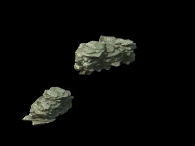 Mountain - Cliff - Stone 11 3D model