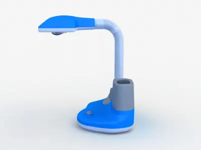 Colored Table Lamp 3D model