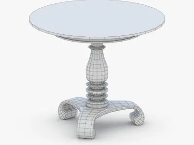 0333 - Table Low-poly 3D model