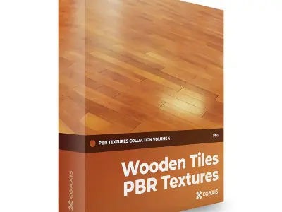 CGAxis Wooden Tiles PBR Textures Collection Volume 4 Texture