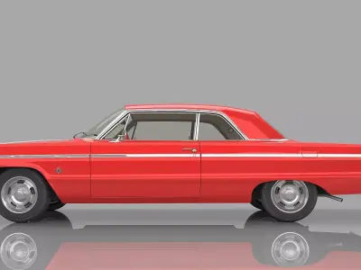 1964 Chevrolet Impala SS 409 3D model