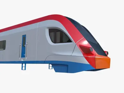Ivolga train 3D model