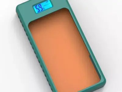 Power Bank Enclosure Stone Block Style 3D print model