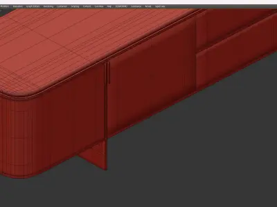 Laskasas DEAN Low-poly 3D model