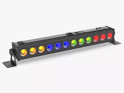 12 LED Stage Wash Lights 3D model
